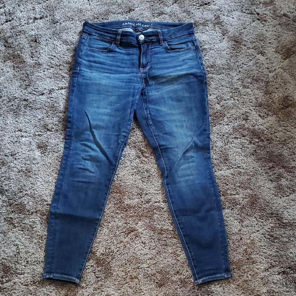 American Eagle Outfitters Women's Curvy Jeggings size 4 regular